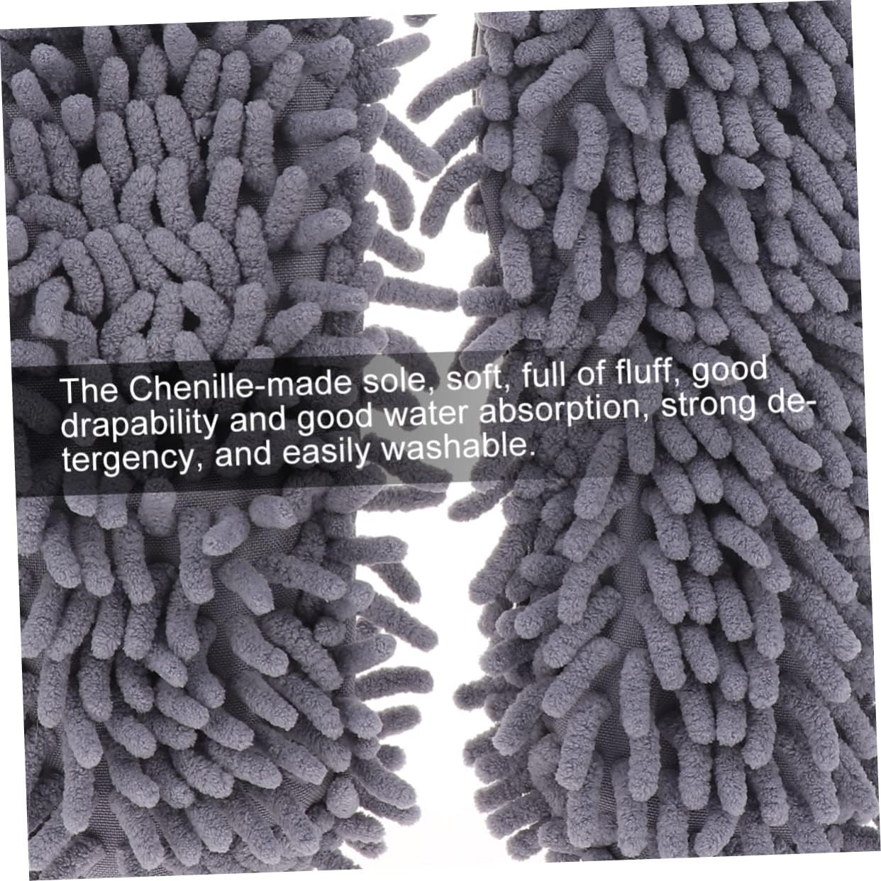 FRCOLOR 2 Pairs Dust Cleaning Slipper Mops Shoes Womans Sandals Cleaning Bath Spa Slippers Travel Slippers Cleaning Mops Mop Slipper Floor Thermal Socks Stripe Miss