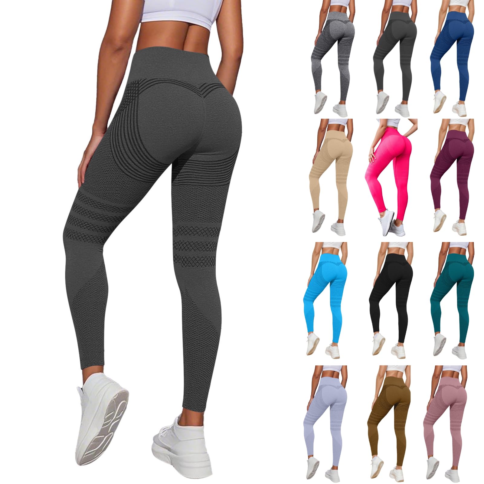 Cellumove Legging 3D anti-cellulite pour femme, legging de compression confortable, lipœdème, effet push-up pour le sport, Court, noir, M