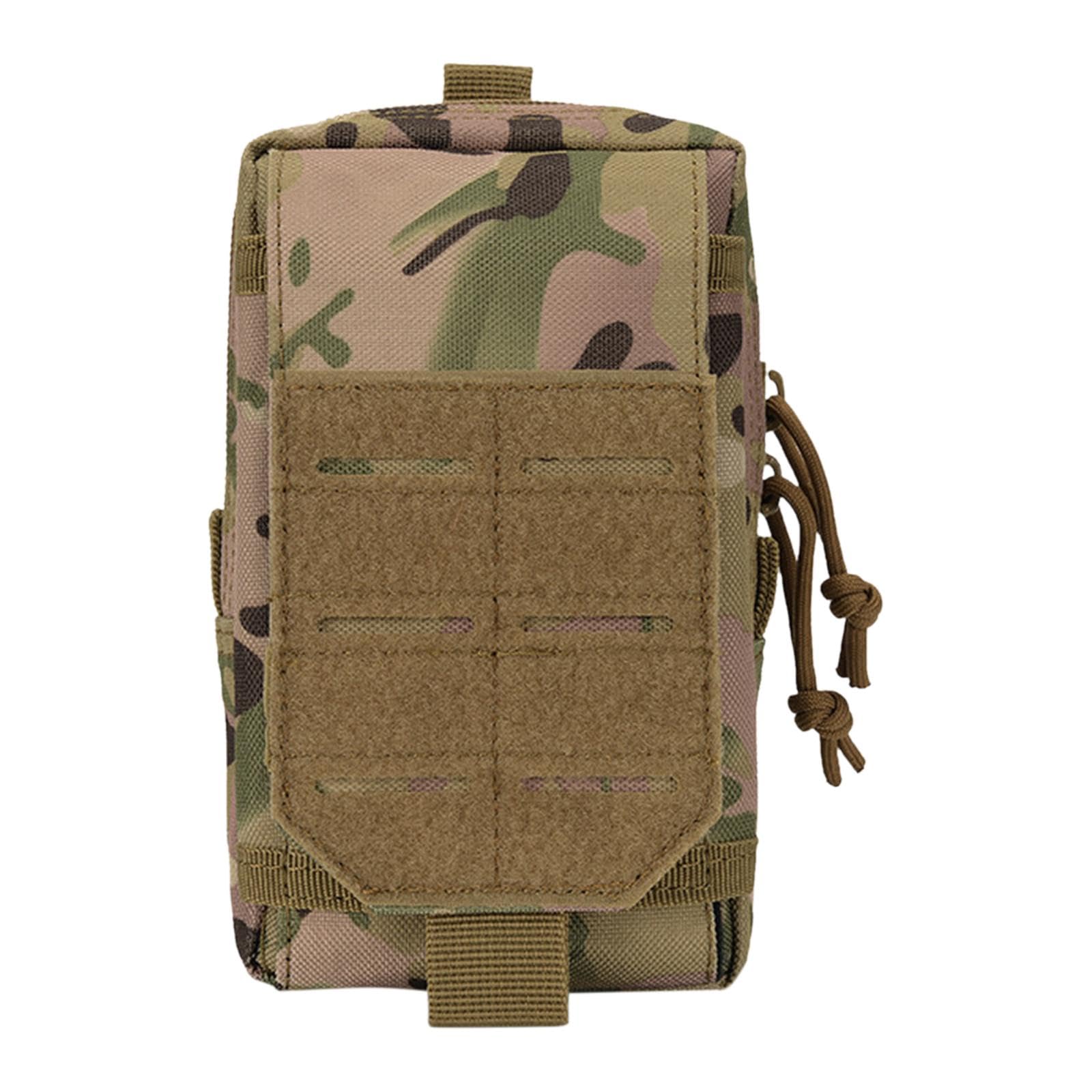 Waist Bag Pouch Fanny Pack Key Holder Tote Bum Bags for Running Fishing Men Camo-image-18