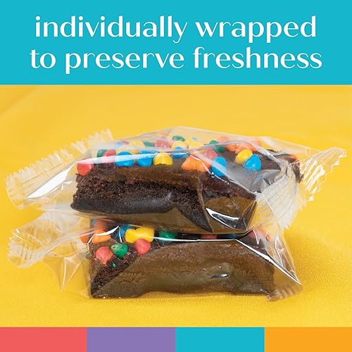 Miniatura 4 de Cesta de regalo de brownies de chocolate gourmet, regalo de galletas de primera empresa para hombres y mujeres, aniversario de cumpleaños, ponte