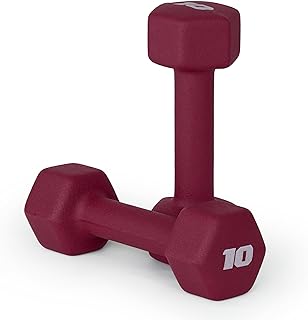 CAP Barbell Neoprene Dumbbell Weights Pairs & Sets | Color Series
