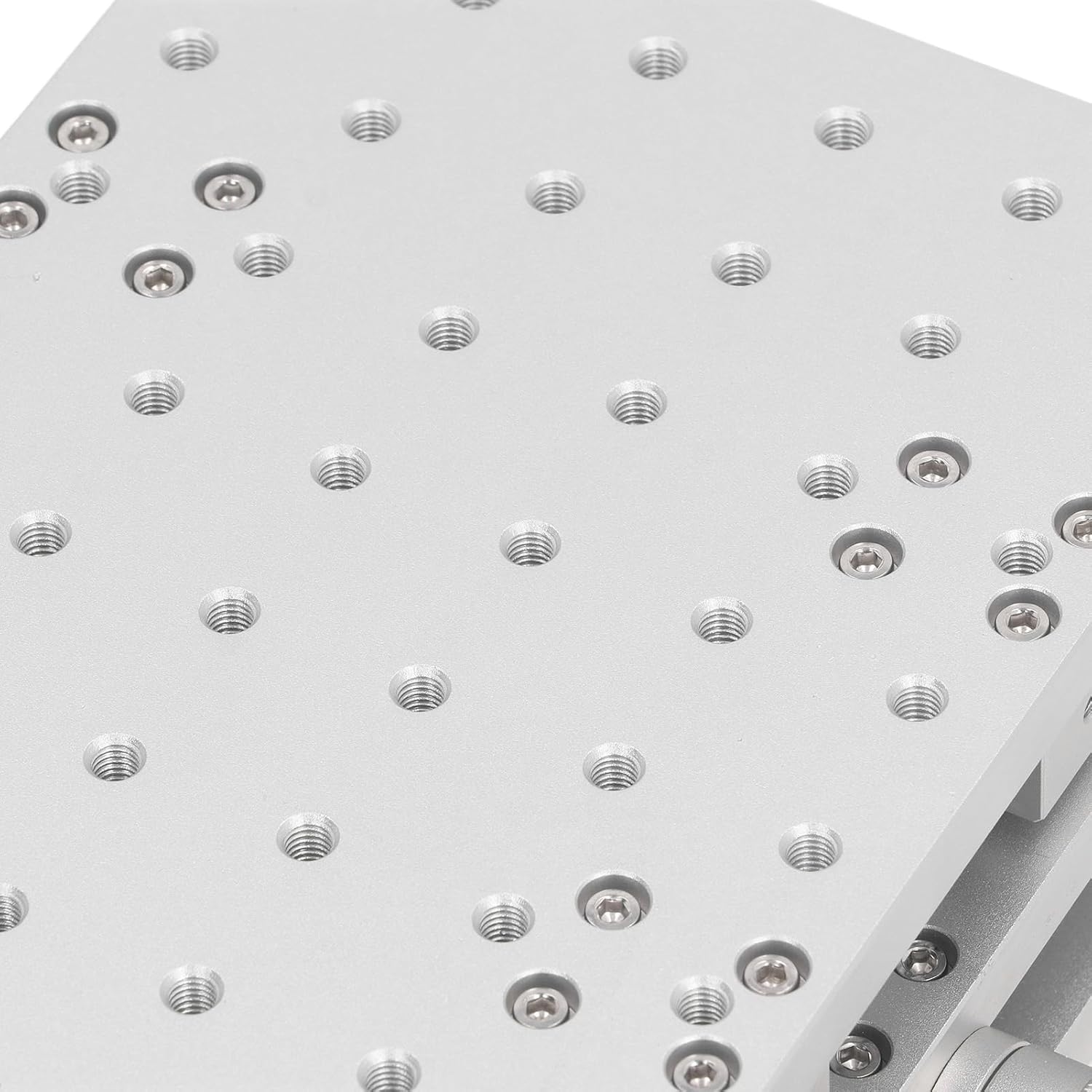 2 Axes Manual Translation Worktable Precision XY Axis Elevating Workbench 2D Moving Platform for Engraving Marking Machine