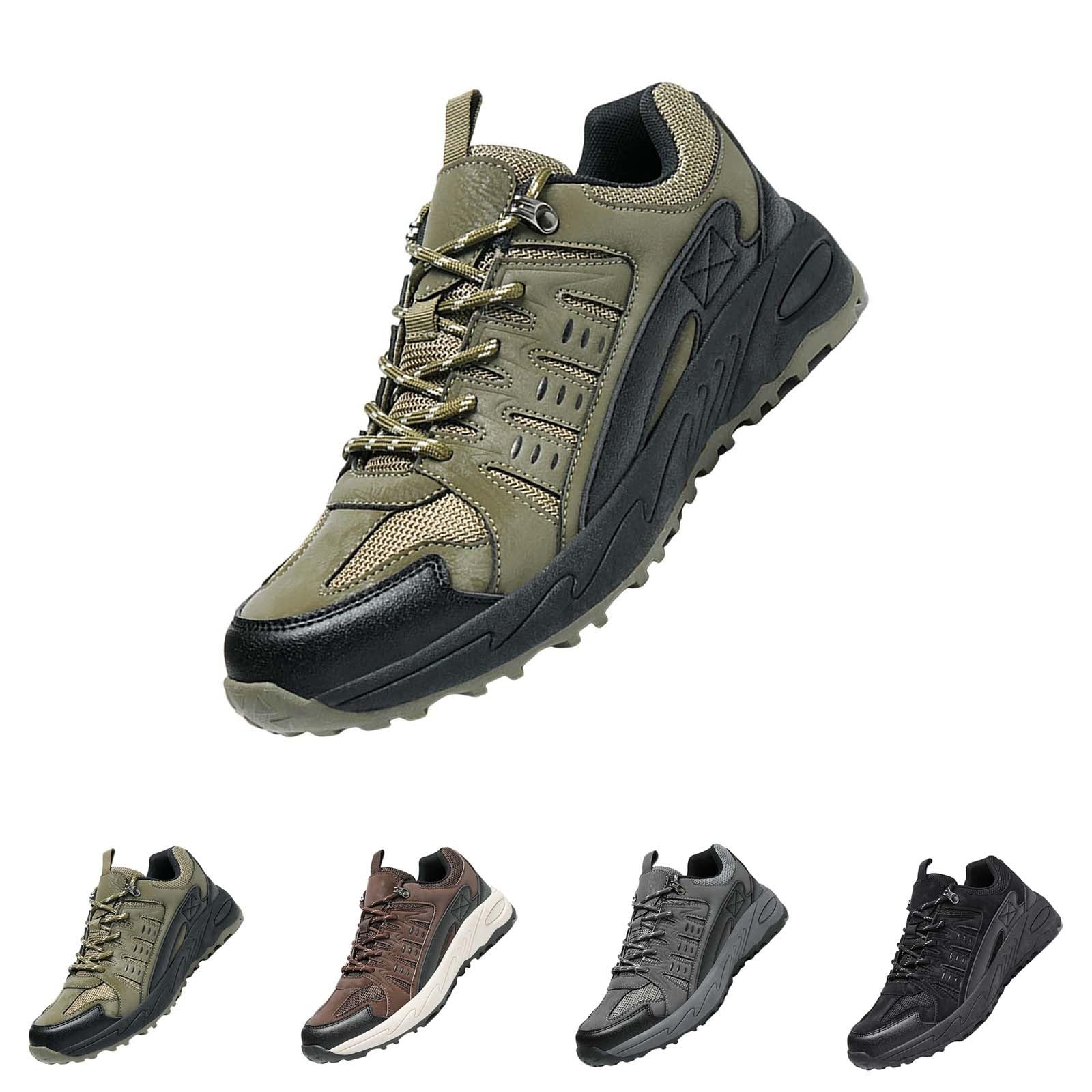 Wanderschuhe Herren Leicht Luftig Trekkingschuhe Rutschfest Outdoorschuhe