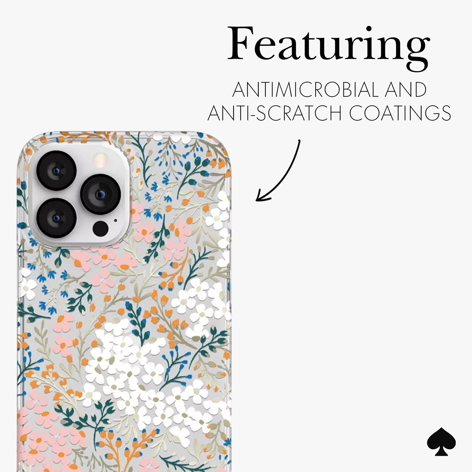 Amazon.com: kate spade new york iPhone 13 Pro Max Case / iPhone 12