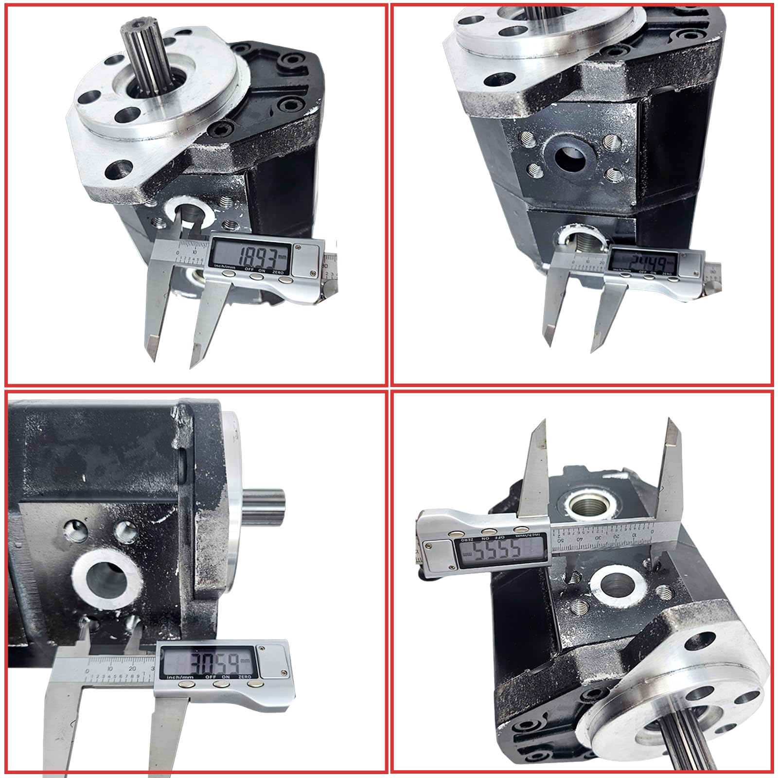Amazon.com: Pmtihxu Hydraulic Double Gear Pump 6687864 Fits