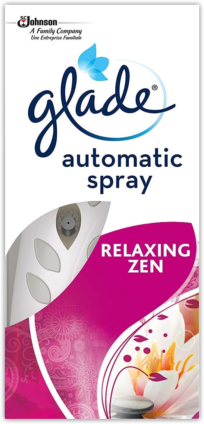 Brise Glade Automatic Relaxing Spray Zen Diffuser Refill and Batteries