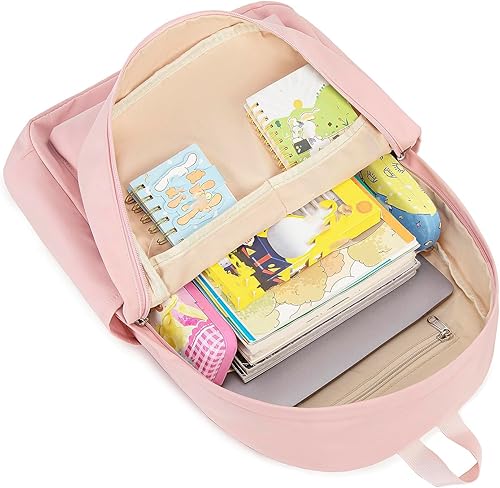 Miniatura 7 de Mochila escolar para adolescentes, niñas, mujeres, mochila para laptop, mochila universitaria, escuela secundaria, viajes, trabajo, viajeros,