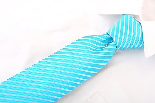 Miniatura 4 de Scott Allan - Corbatas de rayas para hombre - Corbata tejida para hombre