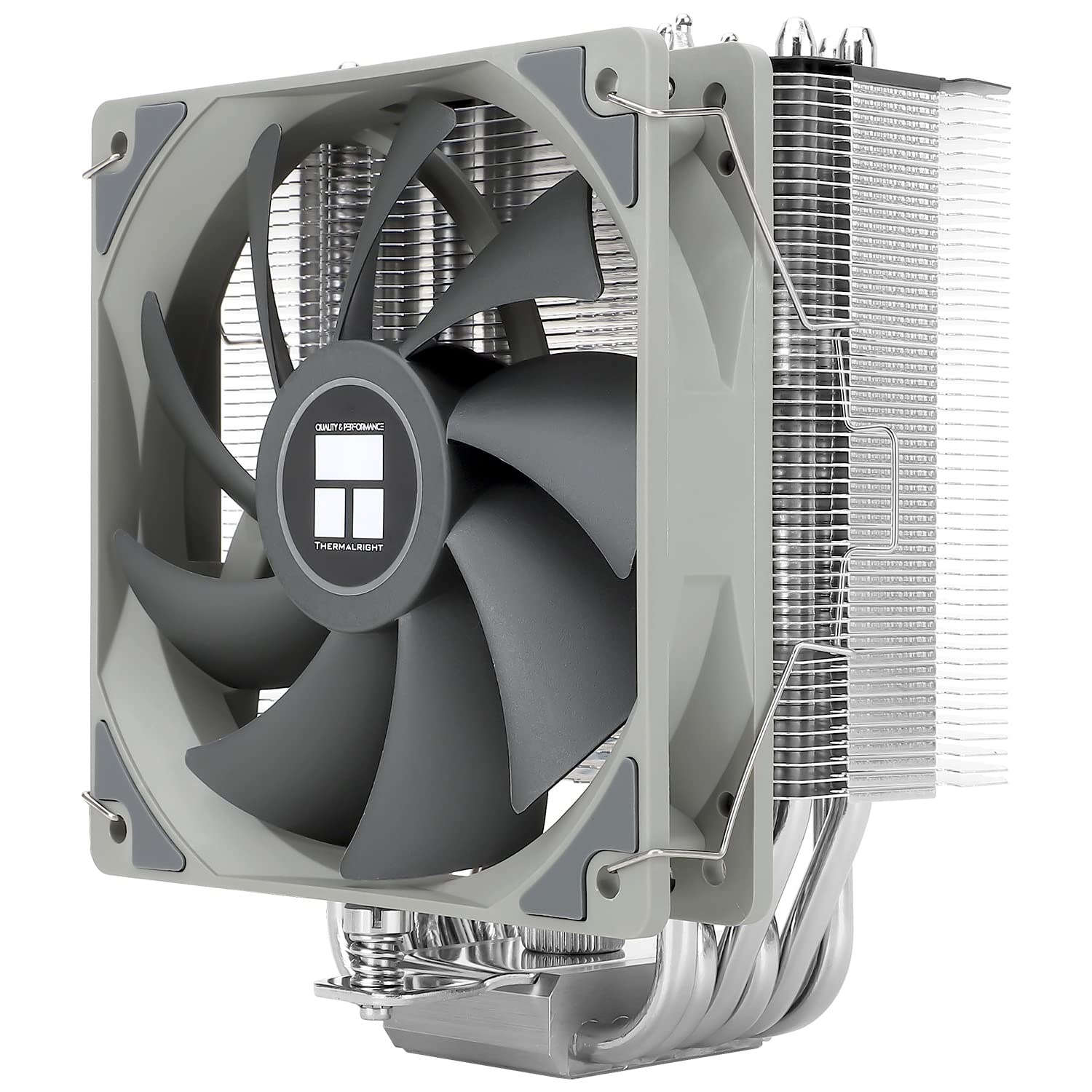 Thermalright Burst Assassin 120 CPU Cooler,154mm High Heatsink Cooler with 12cm PWM Fan,Computer Cooling for AM4/AM5;Intel lga1851/1700/1150/1151/1200,6 Heat Pipes