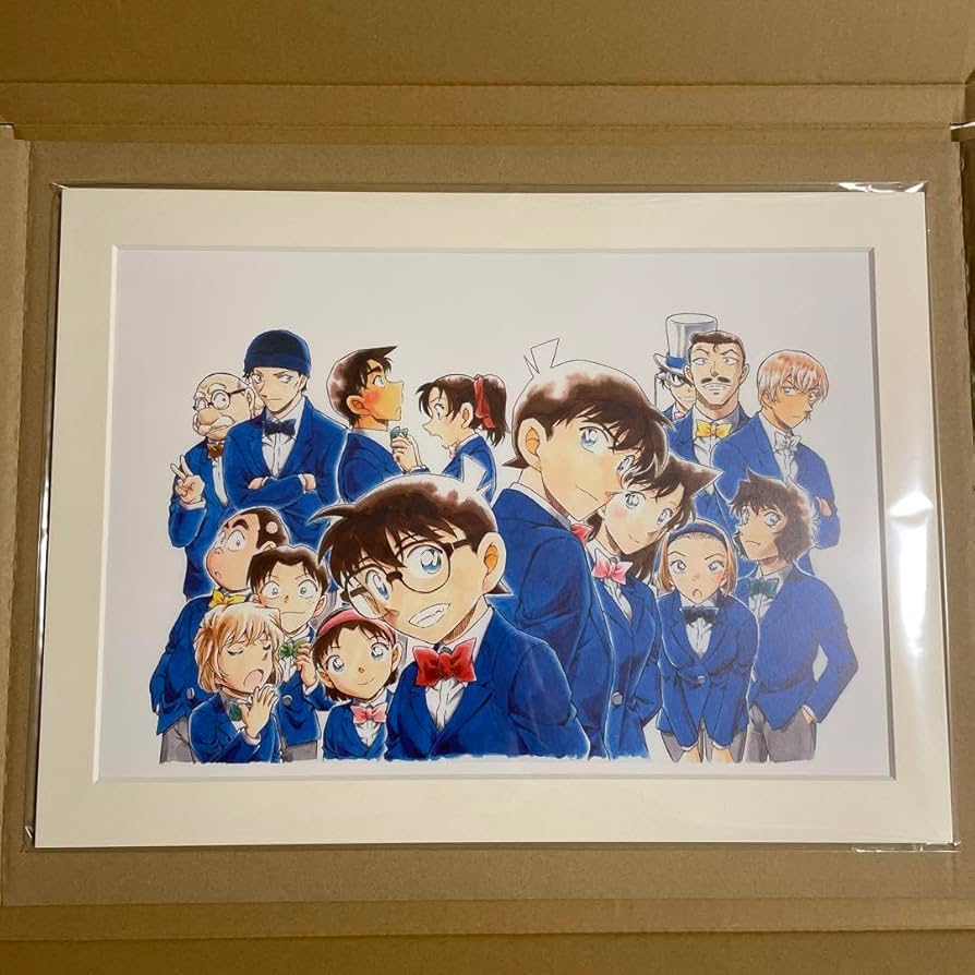 Amazon.co.jp: コナン 100巻記念 特大複製原画 週刊少年サンデー 応募