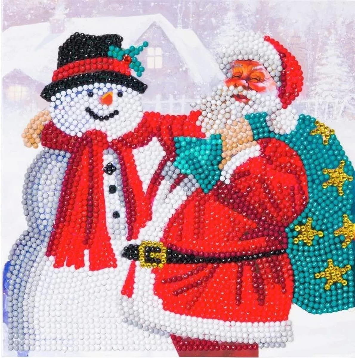 CRYSTAL ART Wall decoration, 18x18, Multicoloured