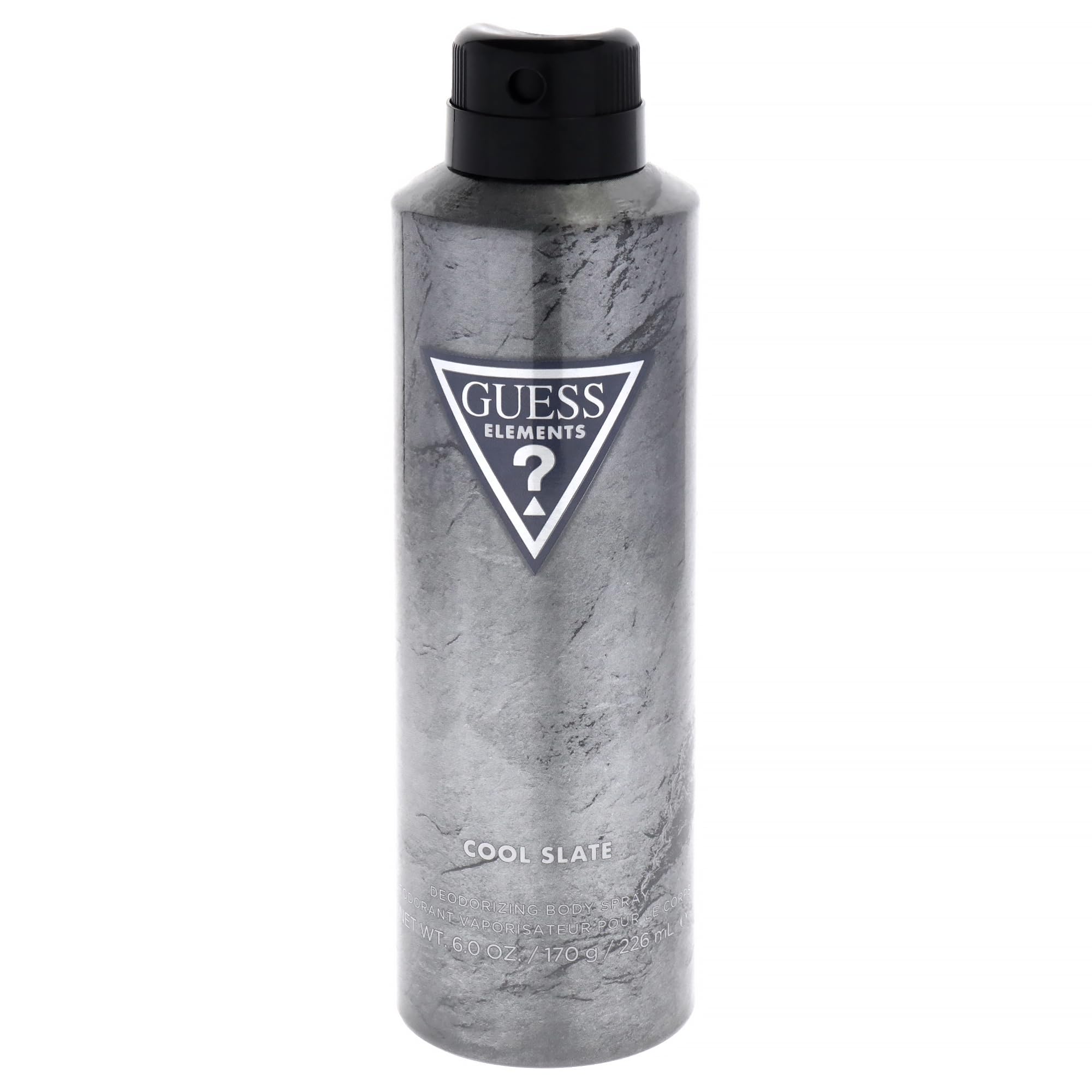 Guess Elements Cool Slate Deodorizing Body Spray For Men, 6.0 Oz.
