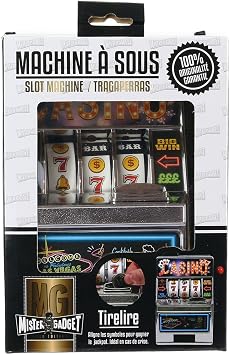 Mister mg2000 Gadget Small Slot Machine Plastic 11.5 X 10 X 17.5 cm