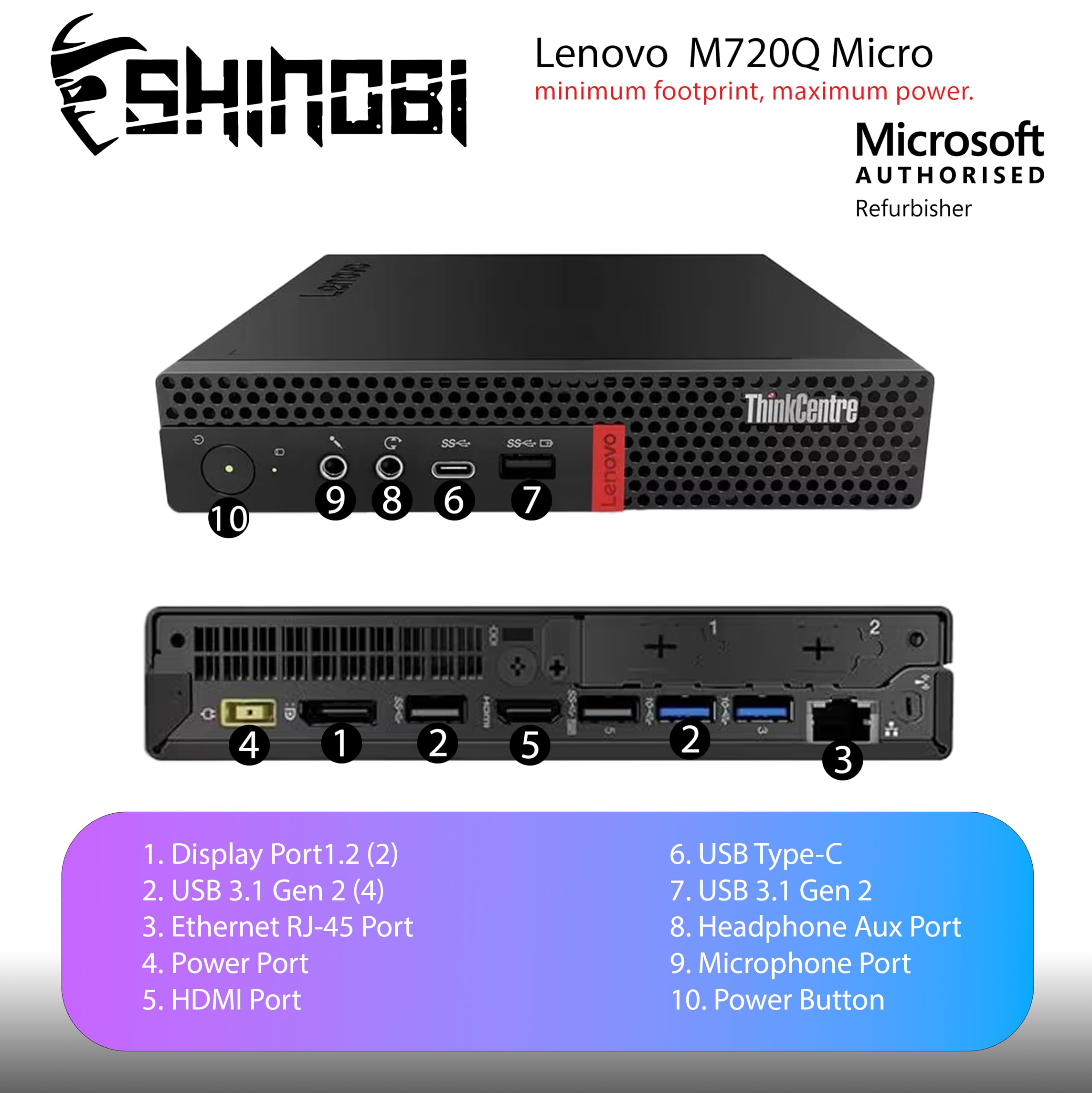 Windowsデスクトップ Lenovo ThinkCentre m720q Core i5-8500T Amazon.com: Lenovo ThinkCentre M720q Tiny Desktop Intel i5-8500T