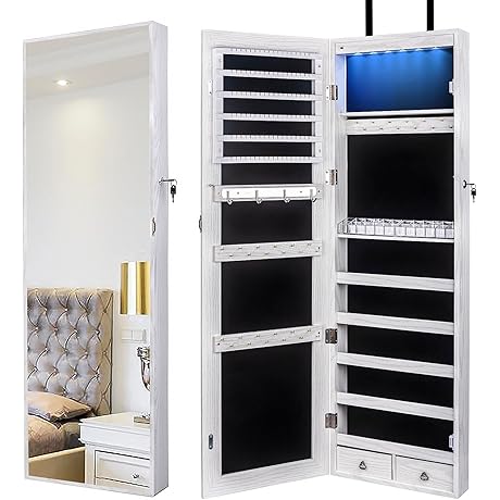 Mokata Jewelry Armoire: Illuminate Your Style