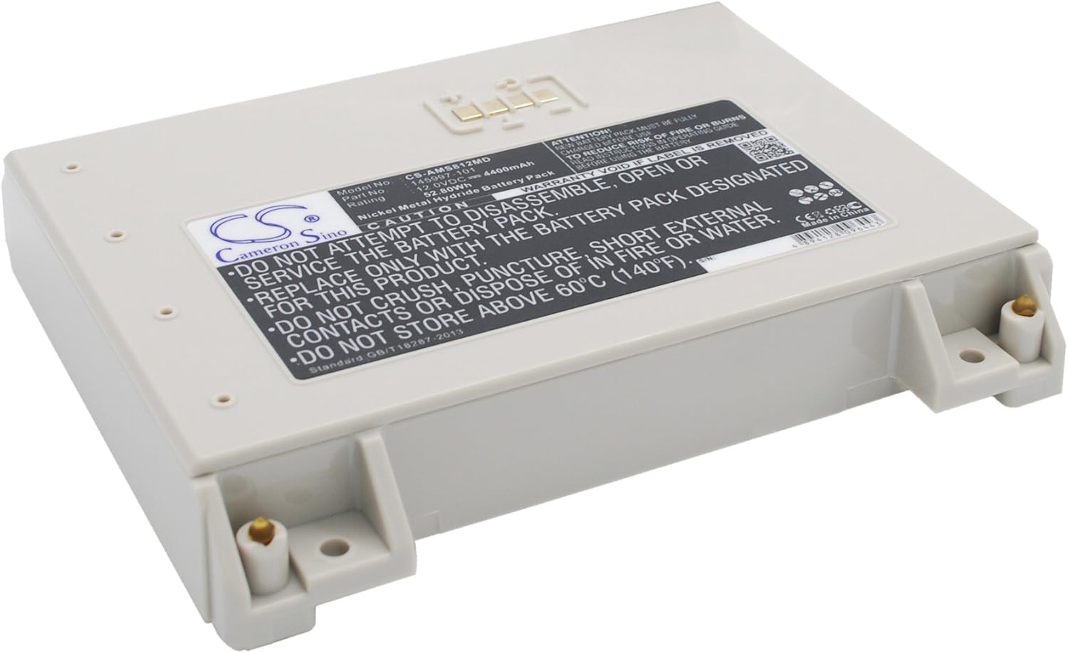 FITHOOD Battery Replacement for ALARIS MEDICALSYSTEMS 8000, 8001, 8015, 8100, 8110, 8220, 8300, 8600 Part NO 145997-101, 145997-101-8000
