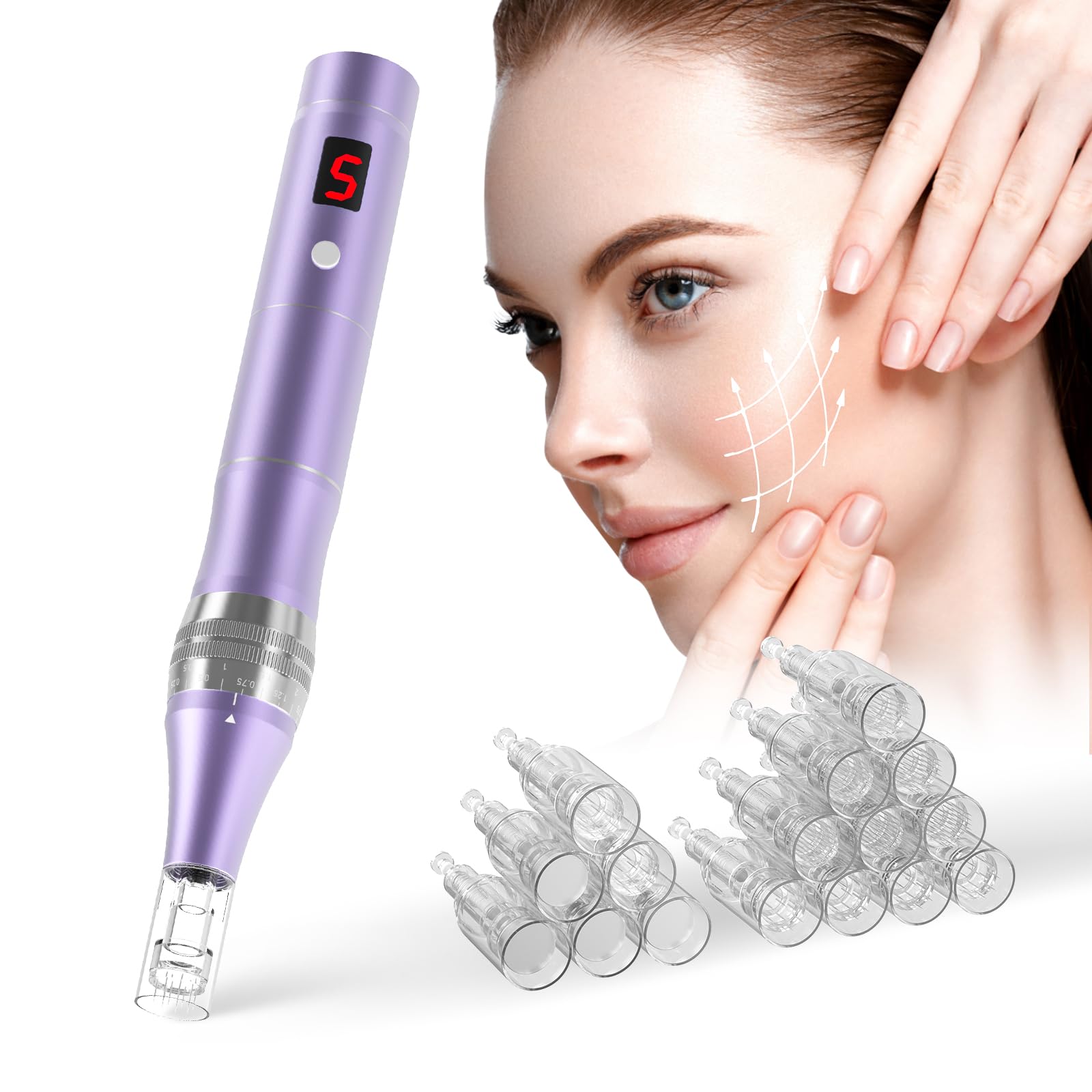 Dermapen Microneedling Pen For Professionals PELCAS Microneedling