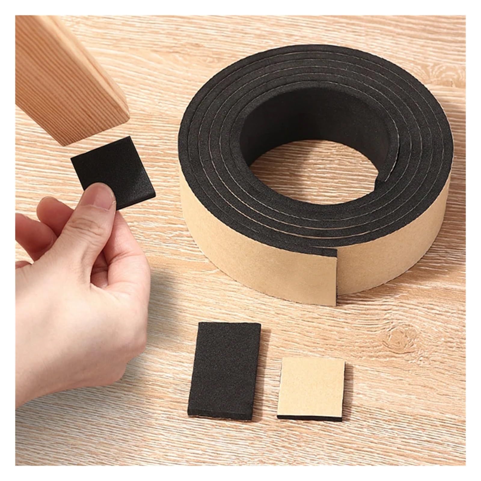 Almohadillas para Muebles Almohadilla Protectora autoadhesiva for Patas de Muebles, tapete silencioso Antideslizante, Protector Suelo, Adhesivo for Mesa y Silla, 1/4 Uds(2pcs)