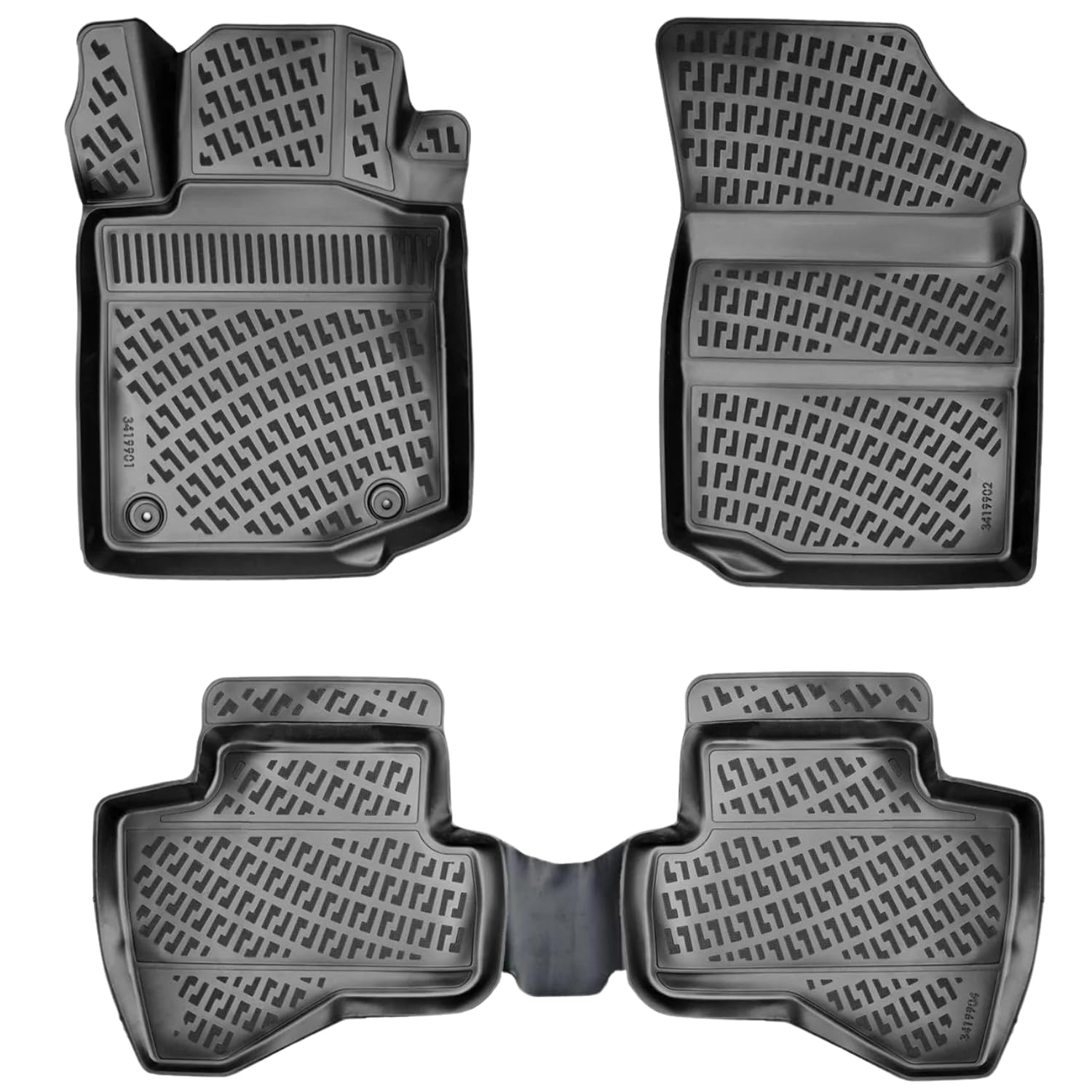 Rizline 3D Fussmatten für Citroen C1 1. Gen 2005-2014