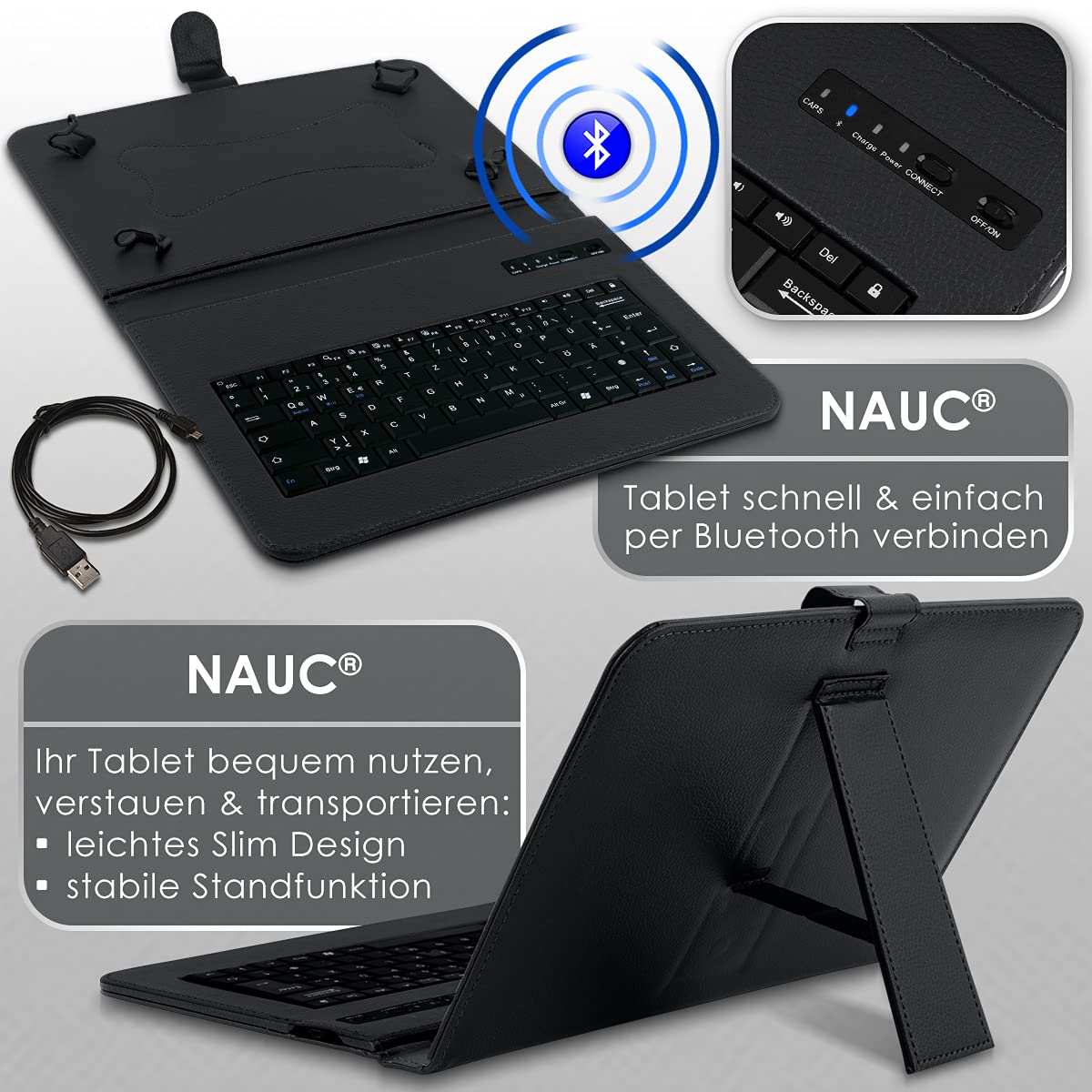 Tablet-Tasche Für Tabwee T90/W90 2025 – Mit Aufstellfunktion, Magnethülle, In Verschiedenen Farben