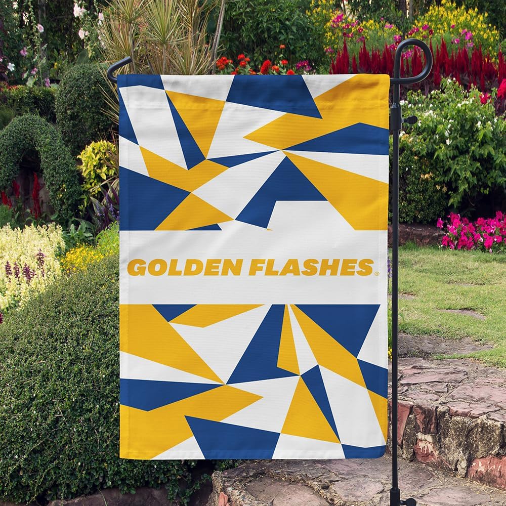 Kent State University Licensed 12 x 19 Inches Flag Garden Flag Banner Yard Decor Outdoor Decoration (Kent State University # 16)