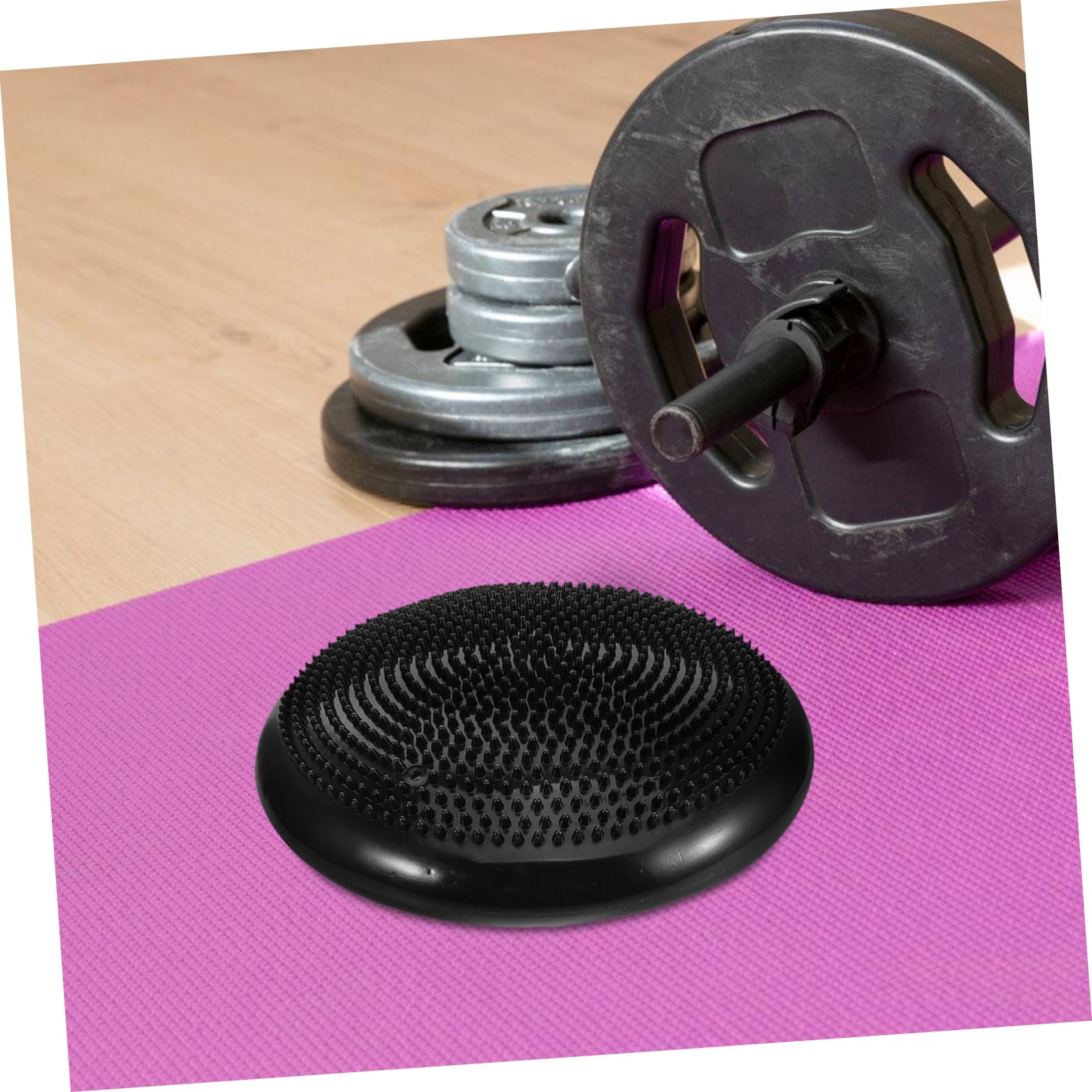 TOYANDONA 2pezzi Cuscino Gonfiabile Per Yoga Balance Cushion Antiscivolo Per Esercizi e Massaggi Ufficio e Palestra Colori e Leggero e Facile Da Trasportare