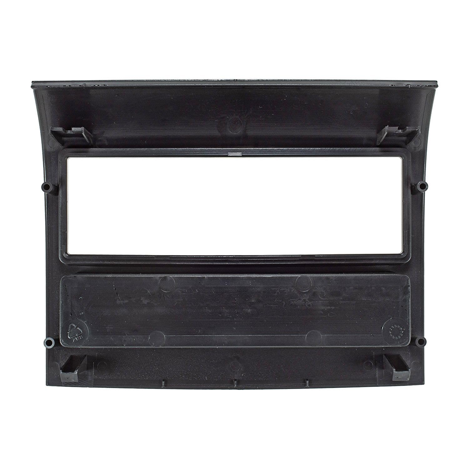 tomzz Audio 2414-100 Radioblende kompatibel mit FIAT Ducato Peugeot Boxer Citroen Jumper Piano schwarz nur für Modelle mit Multimedia Radio UConnect ab Werk