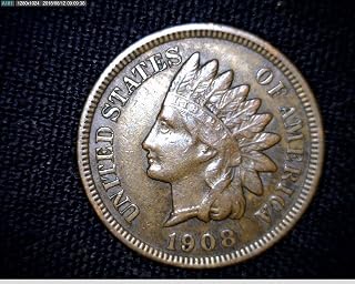 1908 U S Indian Head Liberty