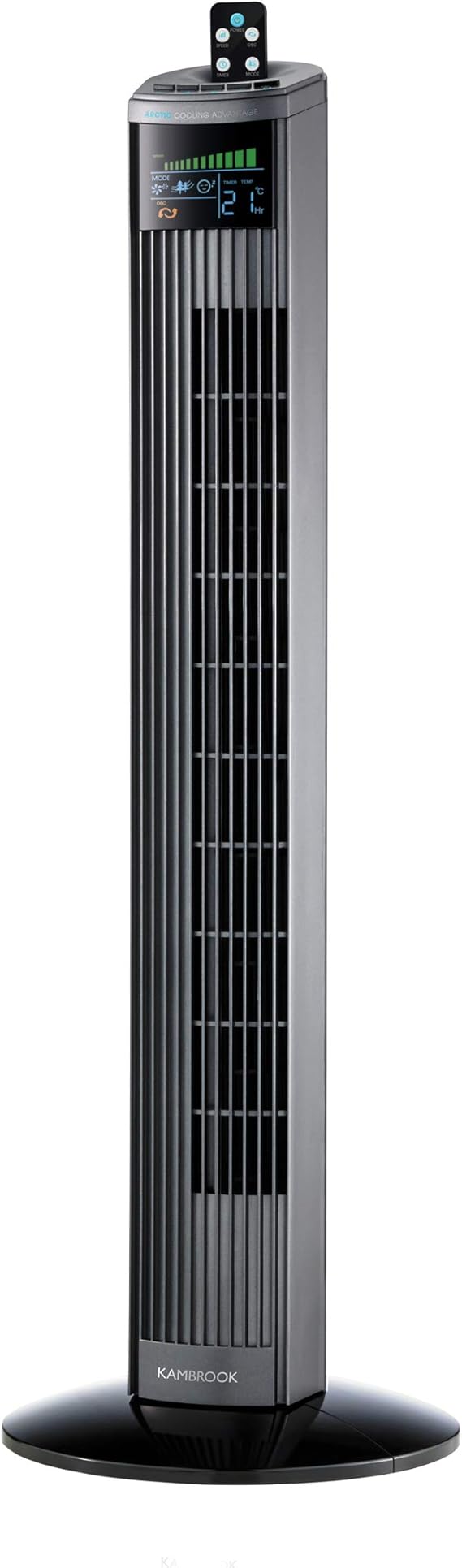Kambrook KFA837GRY Arctic LED Display Tower Fan, Grey Home