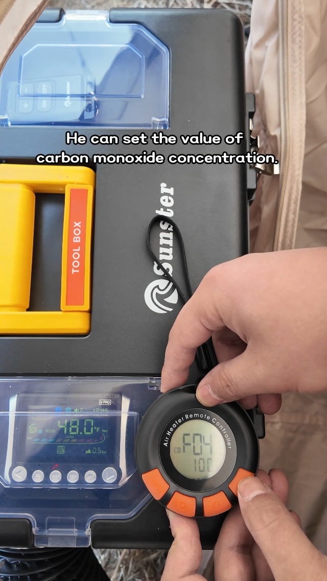 TB10PRO 8KW 12V 24V 110V TOOLBOX Portable Diesel Air Heater