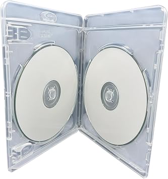 Amaray Vortex Eco-Lite Double 3D Clear 2-Disc Blu-ray Cases