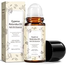 Cyperus Rotundus Oil for Hair Removal, After-Shave and Post-Wax 2.02 FL Oz | Cypress Rotundus Oil Roll On Essence for Reducing Body Hair Growth, Unwanted Hair Growth, Shrink Pores, All Skin Types