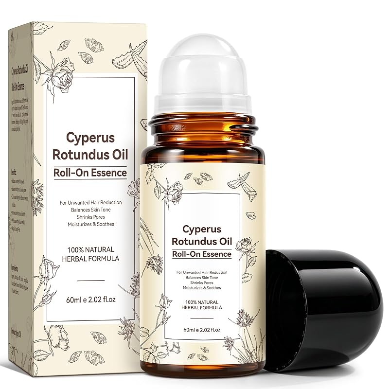 Sérum em óleo de Cyperus Rotundus IMKCICSZ com aplicador roll-on