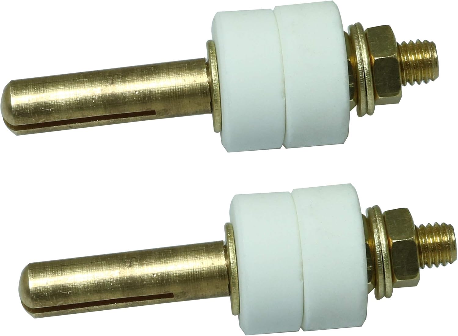 PZRT 2 Sets Electric Furnace Resistance Wire Connector Conductive Column Heating Wire Fixed Copper Rod Ceramic Terminal : Electronics