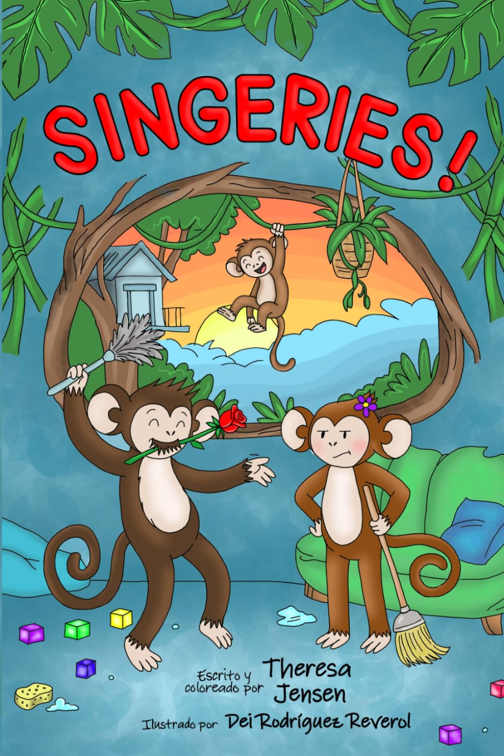 Singeries !: Les aventures de la famille des singes