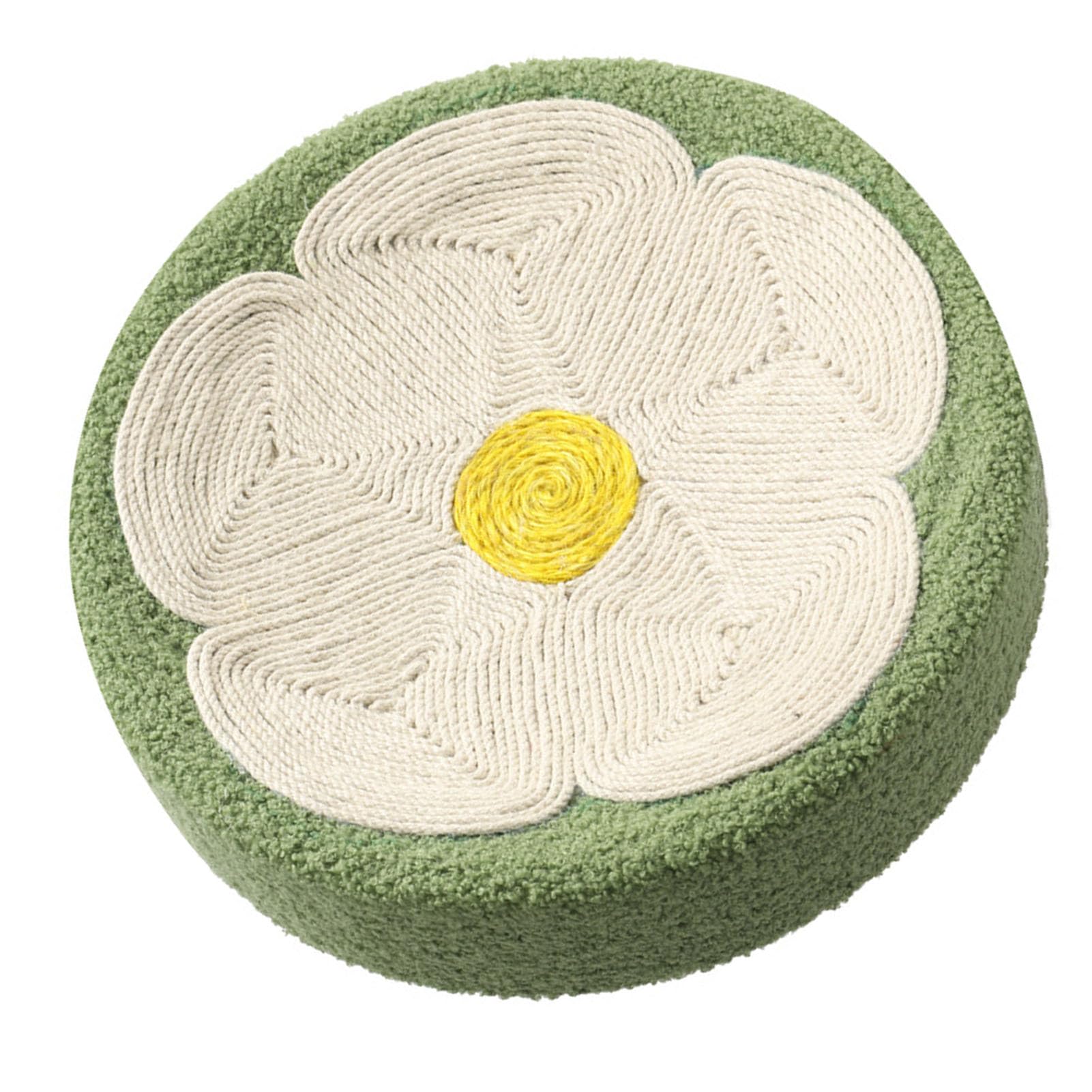 RIZGHWOY Griffoir pour Chat, Tapis Rond en Corde de Sisal for Chats D