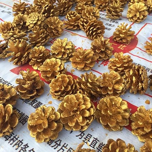 Miniatura 3 de Paquete de 16 piñas naturales grandes, adornos de Navidad de 1.97 a 2.95 pulgadas para manualidades, decoración del hogar, decoraciones de Acción de
