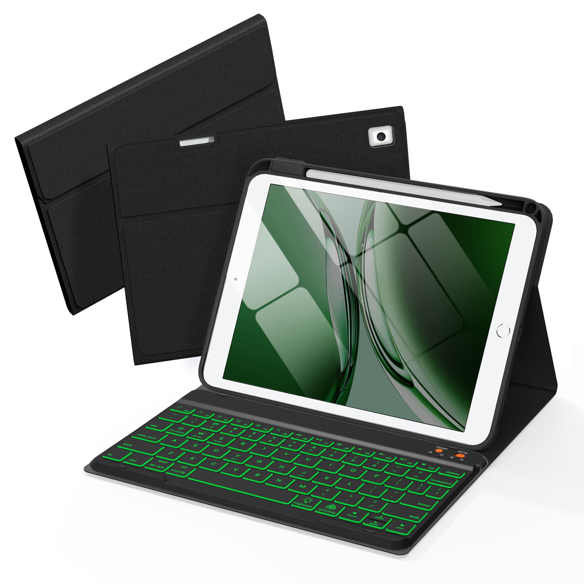 Senyoson Keyboard Case for iPad 9th 8th 7th Generation 10.2