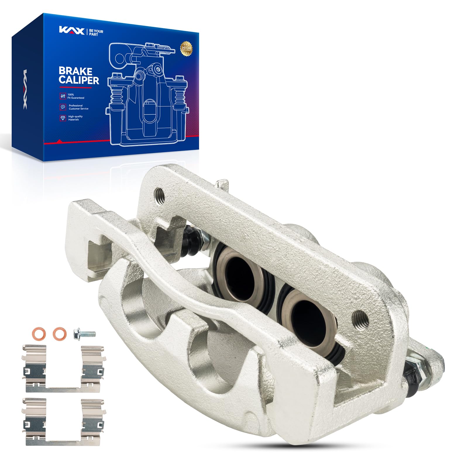 KAX Front Right Brake Caliper for 2008-2018 Chevrolet Silverado 1500