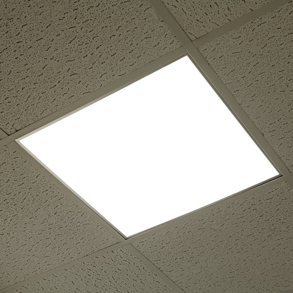 COUSON Panel LED 40W 595mm X 595mm Incluido Transformador Philips,Pack 5 Unidades (Blanco Neutro 4000k)