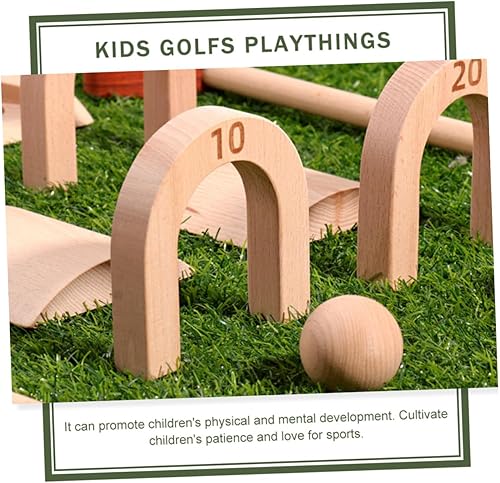 Miniatura 6 de 1set Boy Girl Golf Toy Fun Plaything for Boy Girl Lightweight Portable Accessories for Parent-boy Girl Interaction Smoothly Polished Ages