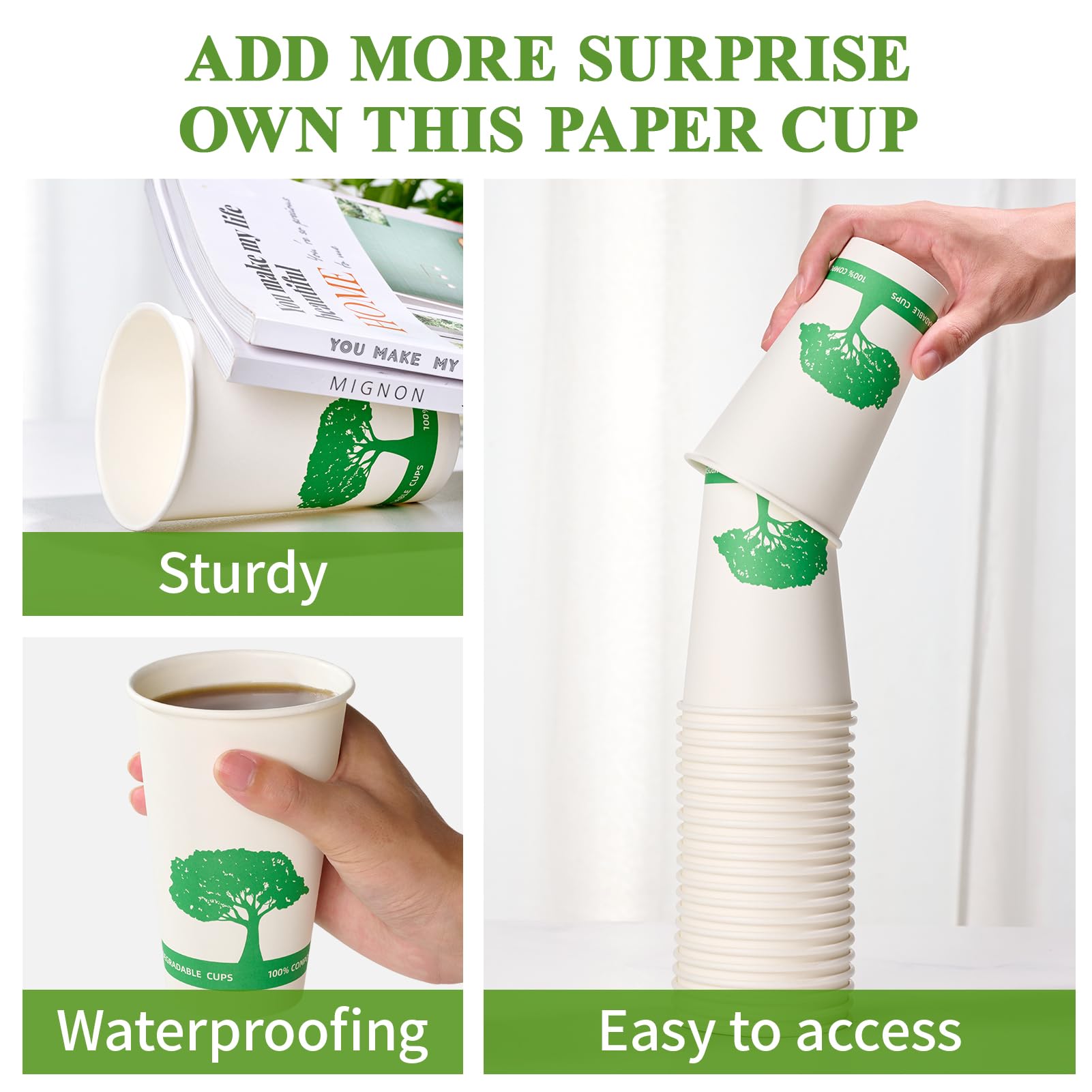 Vasos Biodegradables Y Compostables Para Hostelería