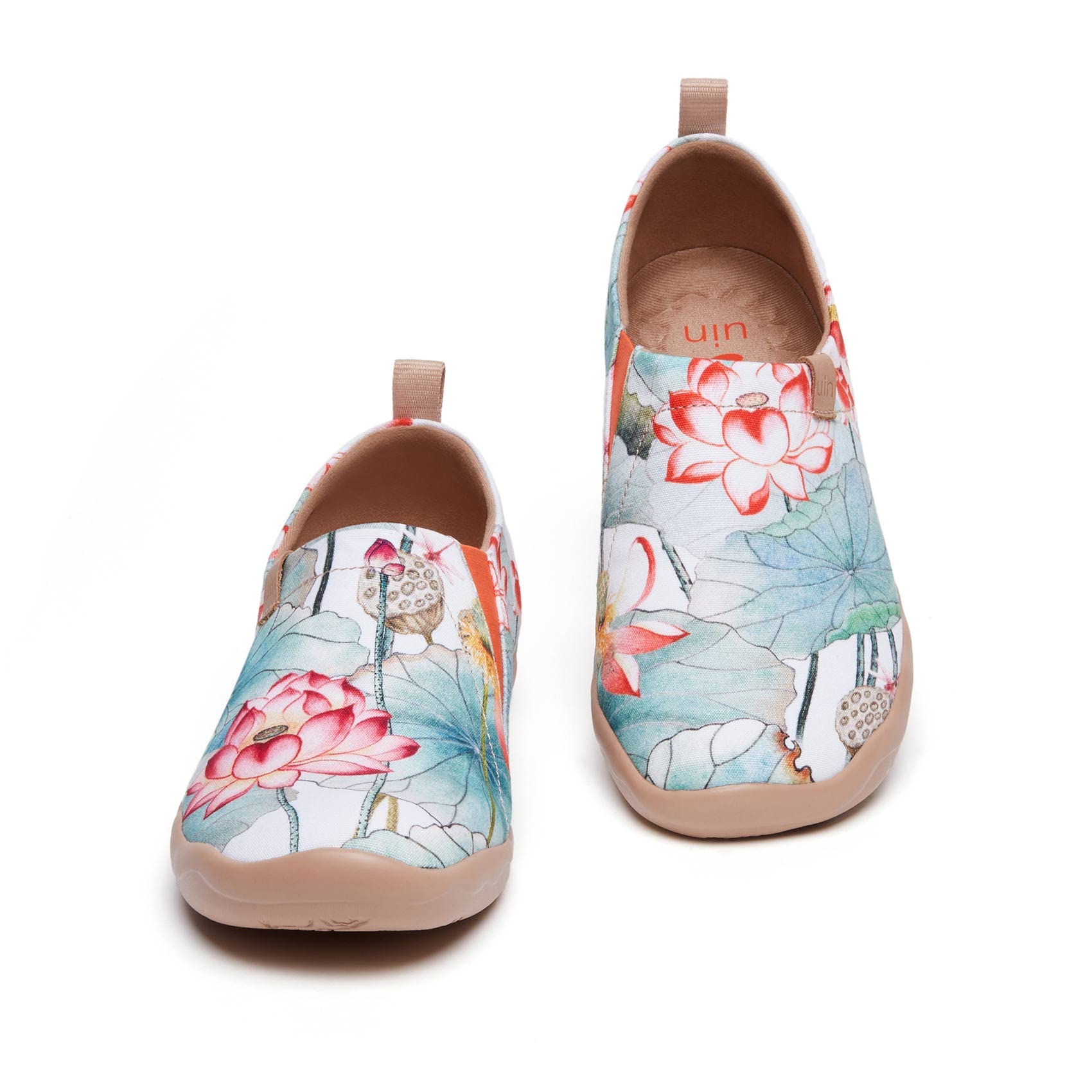 UIN Damen Slip On Loafer Schuhe Leichtgewicht Wanderschuhe Lässiger Reiseschuhe Komfort Mode Sneaker Toledo I Minimalistische Themen