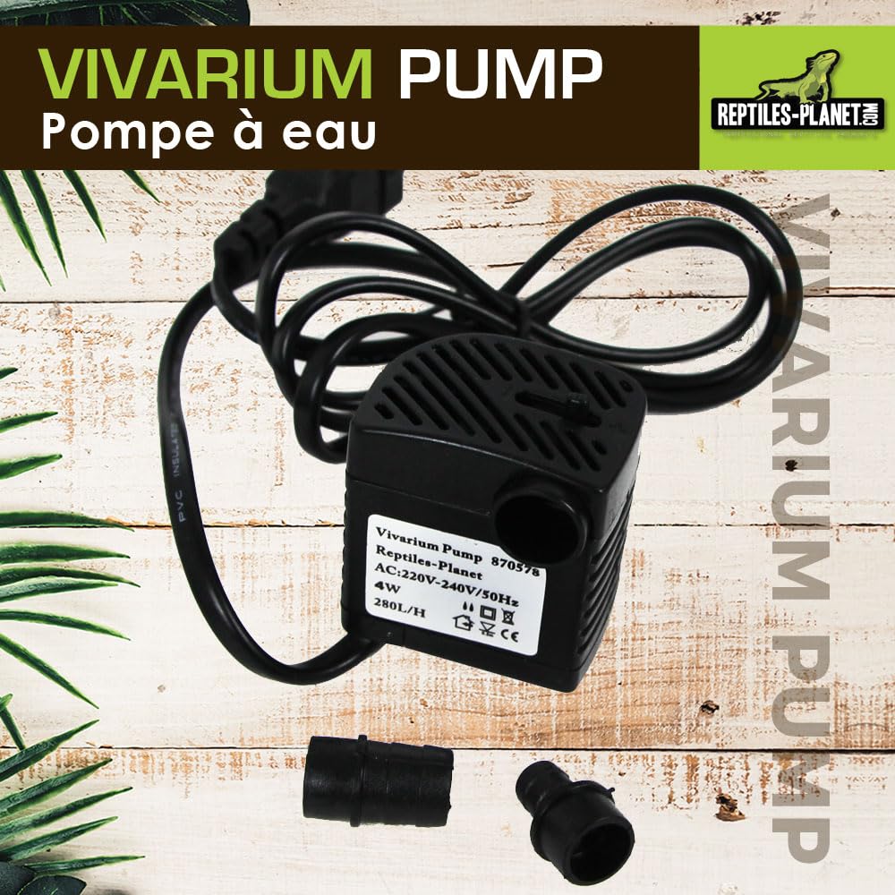 Reptiles Planet Wasserfall für Terrarium Reptilien Langevin mit Pumpe