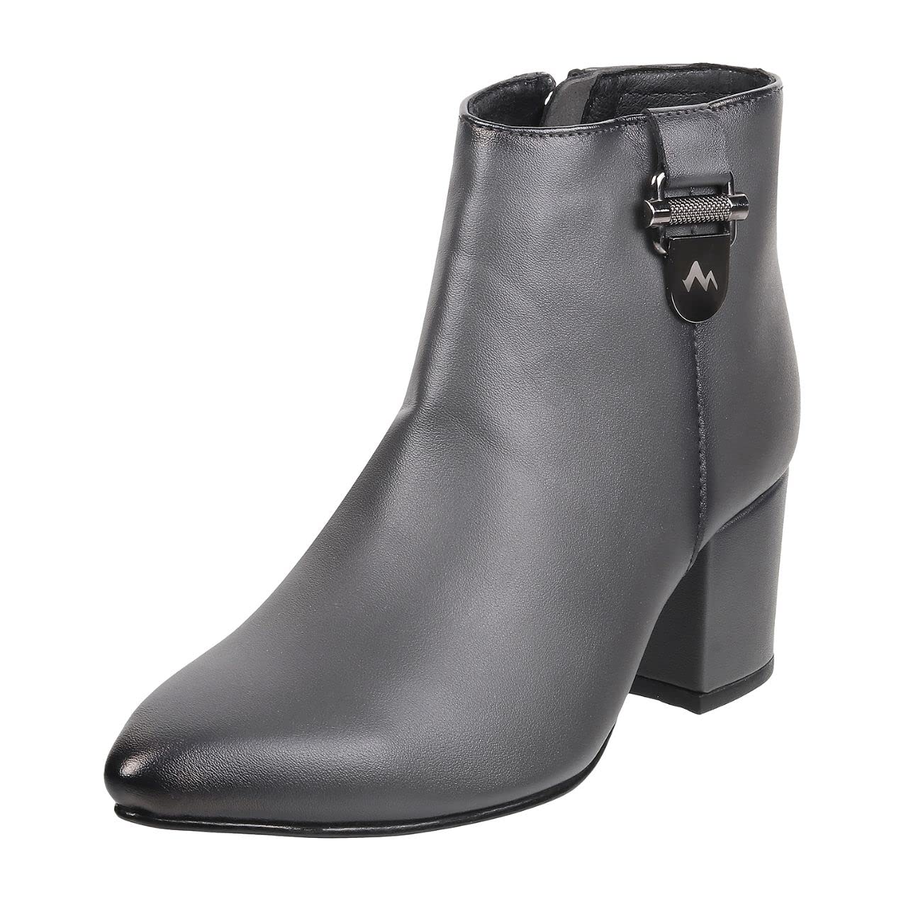 Metro Women Block Heel Ankle Boot Grey UK/4 EU/37 (31-66) (B0BRT496GQ) Amazon Price History, Amazon Price Tracker