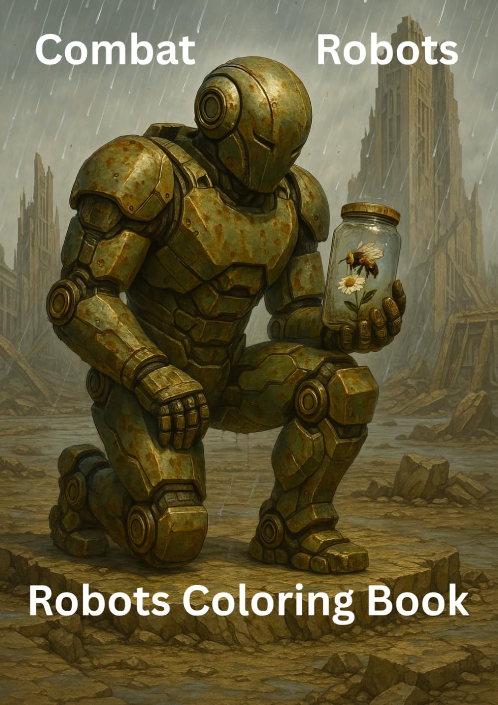 Combat Robots Coloring Book: A Sci-Fi Adult Coloring Book Featuring Epic Combat Robots, Alien Worlds, and Futuristic War Machines