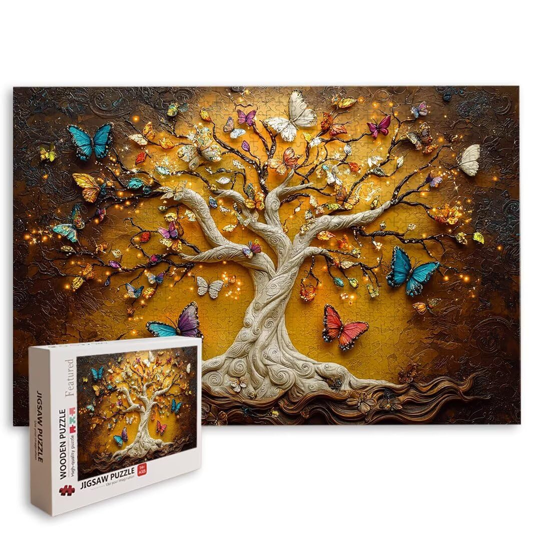 Puzzle 2000 Pezzi, Puzzle Albero della Vita, Misura: 100x71cm, Regalo -8775