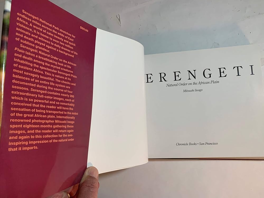 Serengeti: Natural Order on the African Plain: Iwago, Mitsuaki