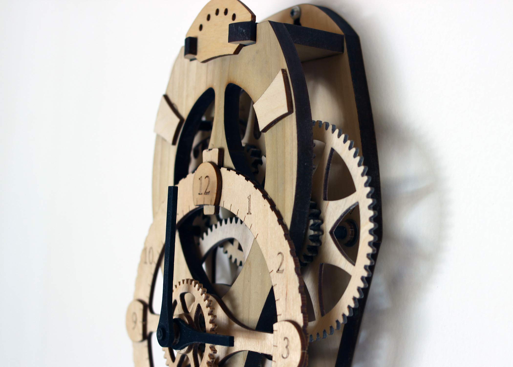 Vera - Reloj de madera hecho a mano | Proyecto Hazlo tú mismo