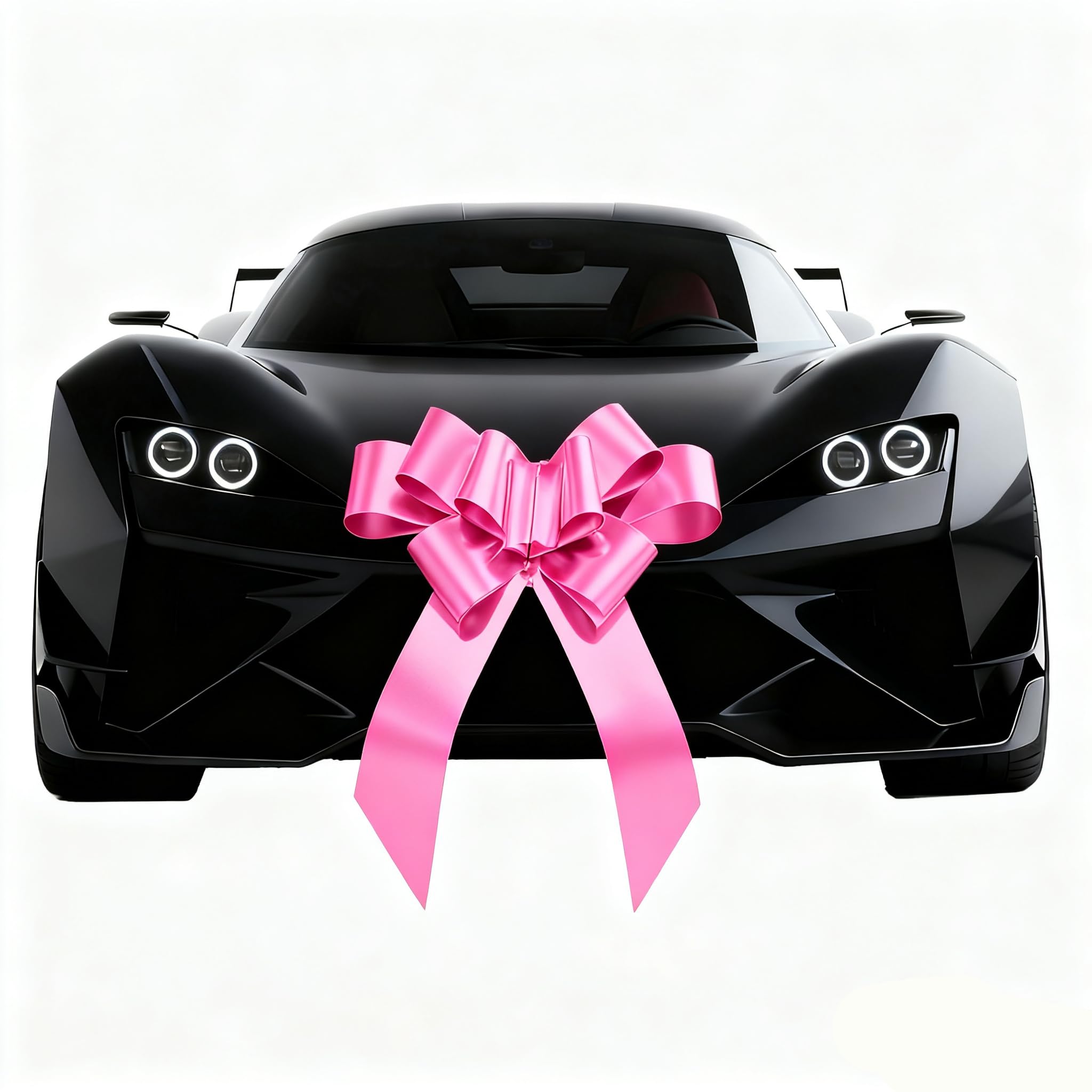 Rozozo 30 inch Car Bow,Giant Gift Bow,Big Bow for Car Huge Car Bow,Big Bow for Gifts (Pink)